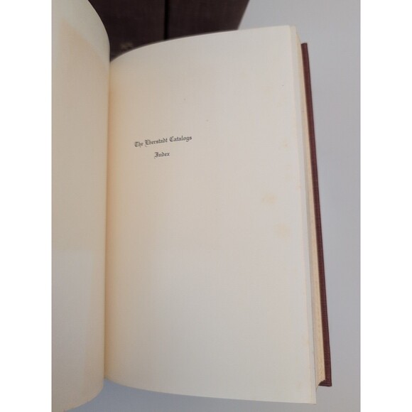 Eberstadt Annotated Americana Catalogs 1935-1956 - 1st Ed (1965) - 4 Vol. Set - Picture 7 of 16